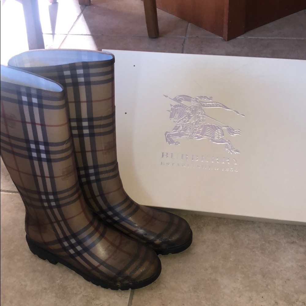 Burberry Rain Boots